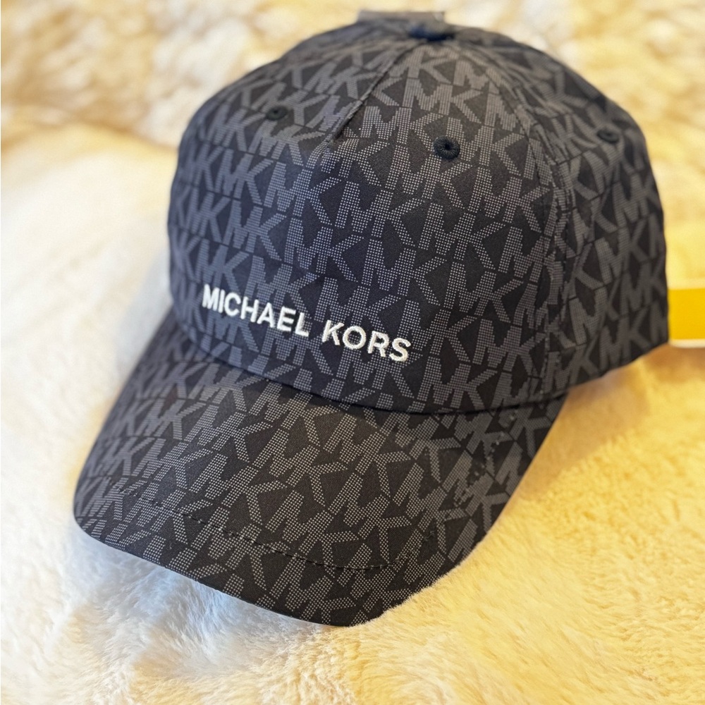 Michael Kors Dark Gray Logo Cap